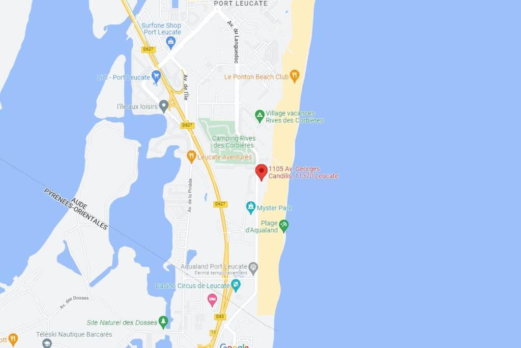 Port Leucate : Superbe Appartement Pleine Vue Mer Eksteriør bilde
